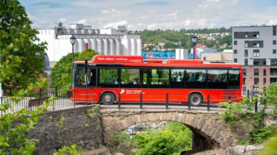 biogass buss Østfold kollektivtransport